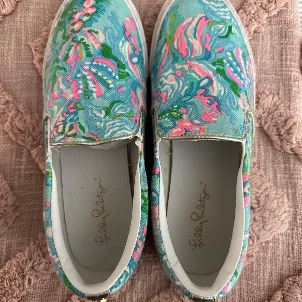 Lilly Pulitzer Colorful Slip-On Sneakers